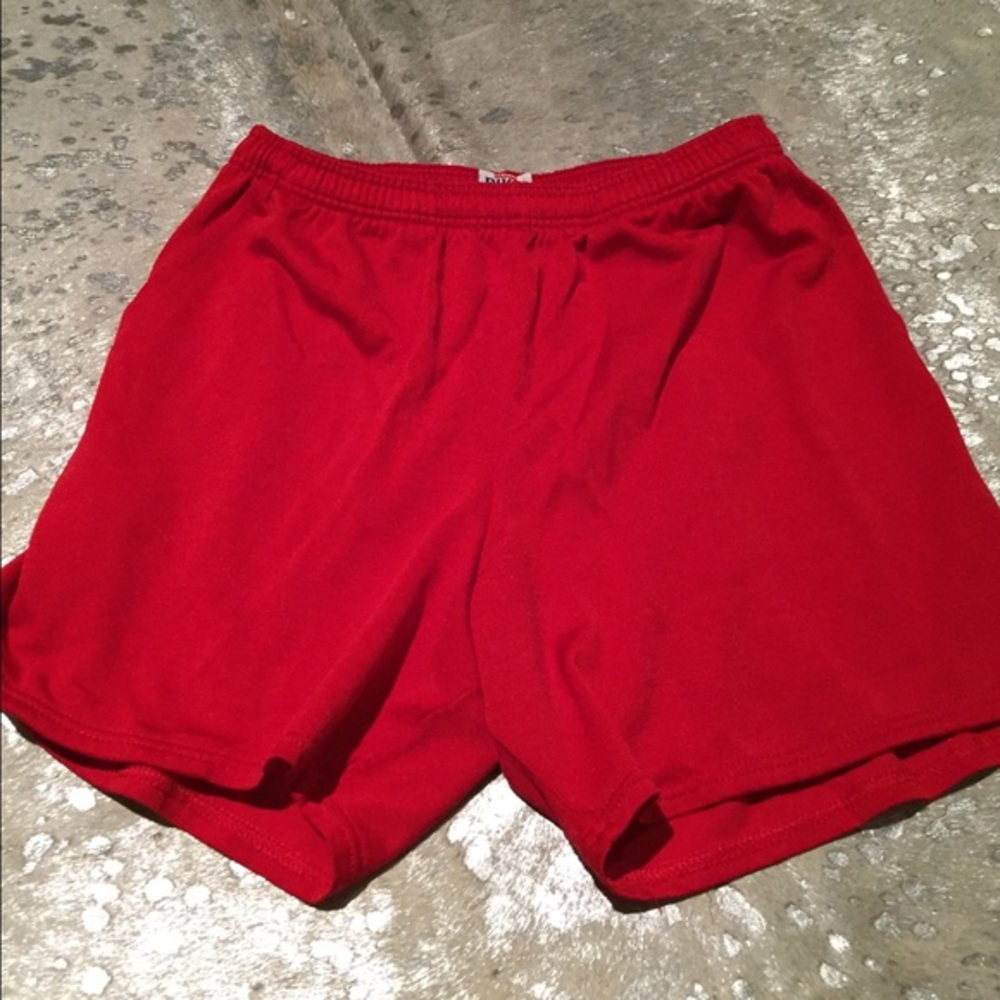 Bike Red Athletic Shorts - Picture 2 of 5